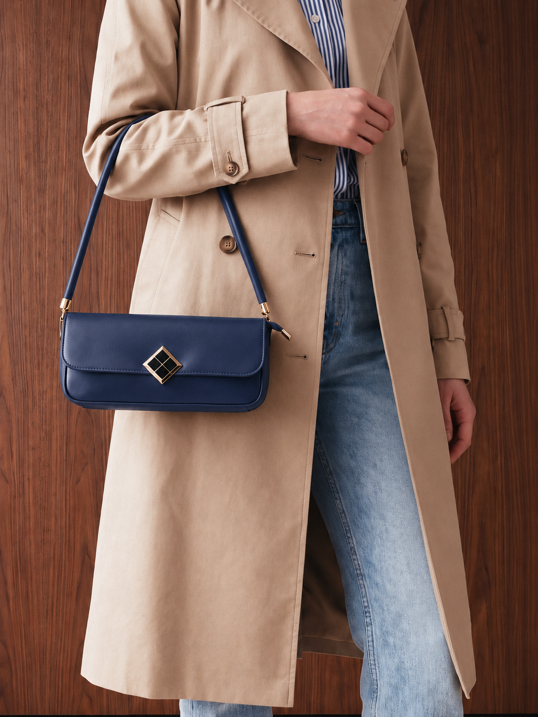 Brown Shoulder Bag