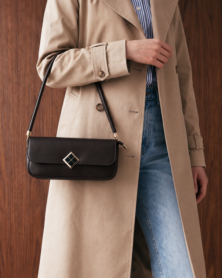 Brown Shoulder Bag
