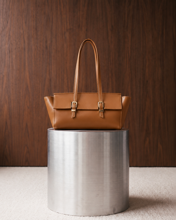 Beige Shoulder Bag