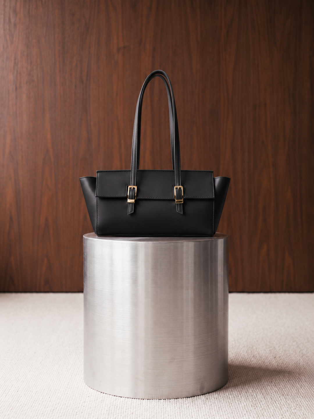Beige Shoulder Bag