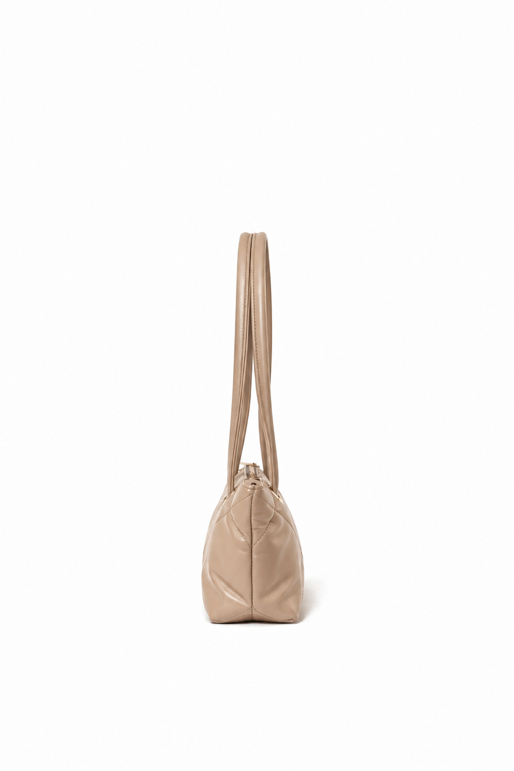 Solid Black Shoulder Bag