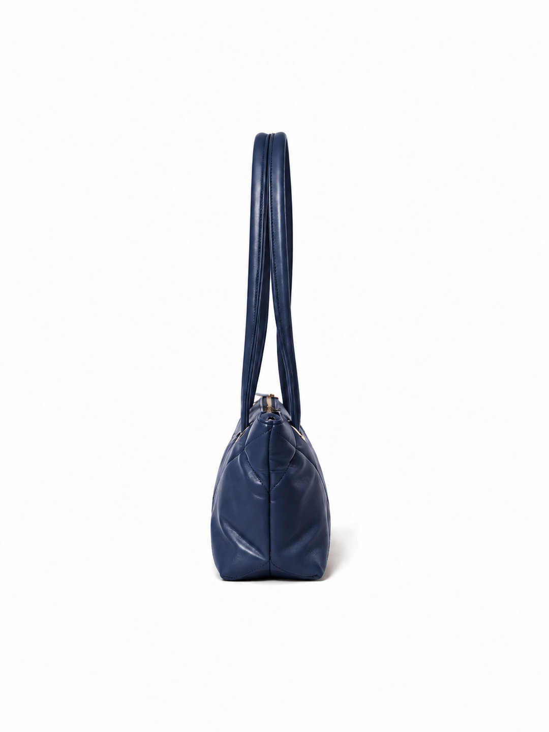 Solid Black Shoulder Bag