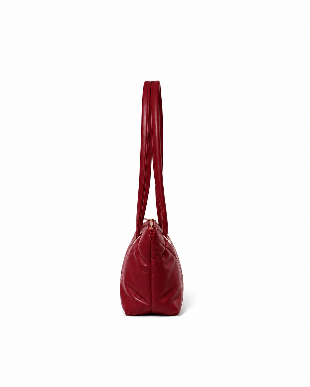 Solid Black Shoulder Bag