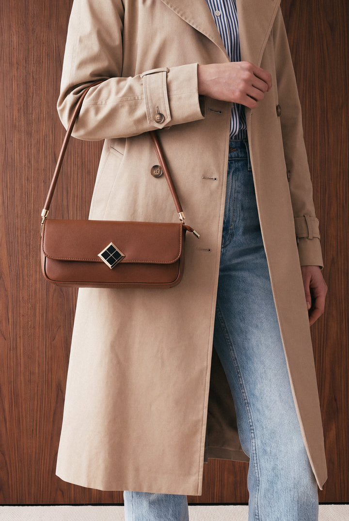 Brown Shoulder Bag